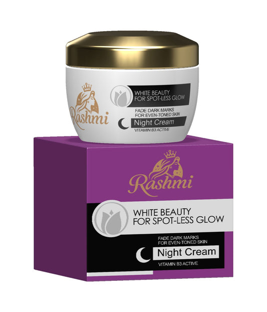 Rashmi White Beauty Night Cream – White Beauty for Spot-Less Glow